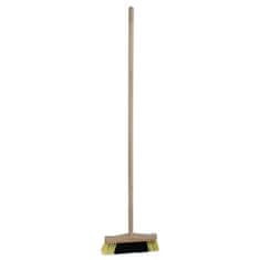 Smeták dřevo 34cm surový, závit, hůl 120cm GECO