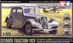 INTEREST Tamiya Citroën Traction 11CV Staff Car - měřítko 1/48.