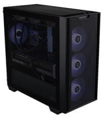 ASUS Case A21/Micro ATX/Transpar./Černá