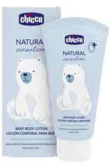 Chicco Mléko tělové Natural Sensation s bambuckým máslem a vitaminem E 150ml, 0m+