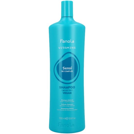 Fanola Vitamins Sensiti Scalp Shampoo - šampon pro citlivou pokožku hlavy, 1000ml
