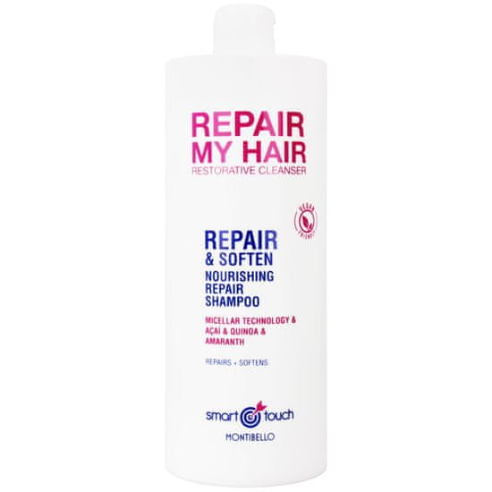 Montibello Smart Touch Repair My Hair - micelární, obnovující šampon, hloubkově čistí vlasy díky micelární technologii, 1000ml