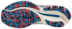 Mizuno WAVE RIDER 26 / Snow White / Silver / Ibiza Blue / Velikost: 35