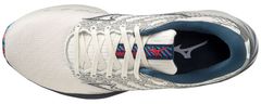 Mizuno WAVE RIDER 26 / Snow White / Silver / Ibiza Blue / Velikost: 35