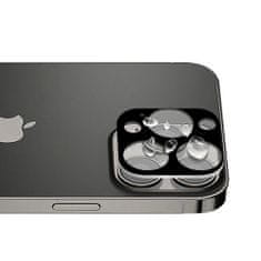 Techsuit ochranné sklo na kameru pro Apple iPhone 13 Pro/iPhone 13 Pro Max - Černá KP27071