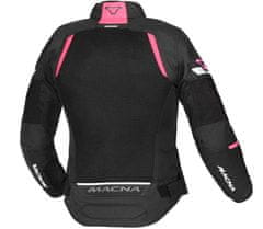 Macna Dámská bunda na moto Tondo black/pink jacket lady vel. S