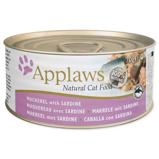 Applaws Konzerva Cat Mackerel & Sardine 70 g
