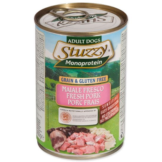 STUZZY Konzerva STUZZY Dog Monoprotein vepřové 400 g