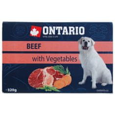 Ontario Vanička hovězí se zeleninou 320 g
