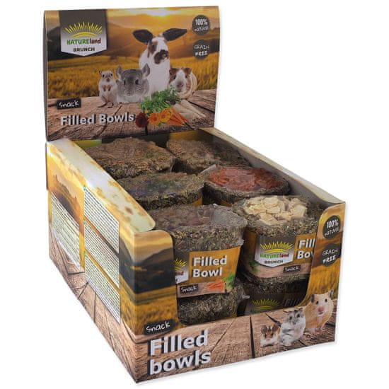 NATURE LAND Displej Brunch Chutné košíčky 12 x 75 g 900 g