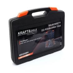 Kraft&Dele Sada úderových šroubováků, magnetické 12ks KD10284