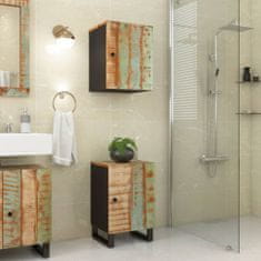 Greatstore Koupelnová skříňka 38 x 33 x 58 cm masivní recyklované dřevo