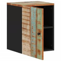 Greatstore Koupelnová nástěnná skříňka 38 x 33 x 48 cm recyklované dřevo