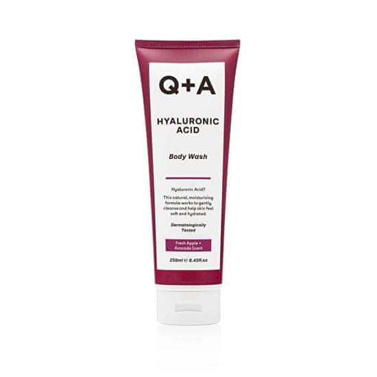 Q+A Sprchový gel s kyselinou hyaluronovou Hyaluronic Acid (Body Wash) 250 ml