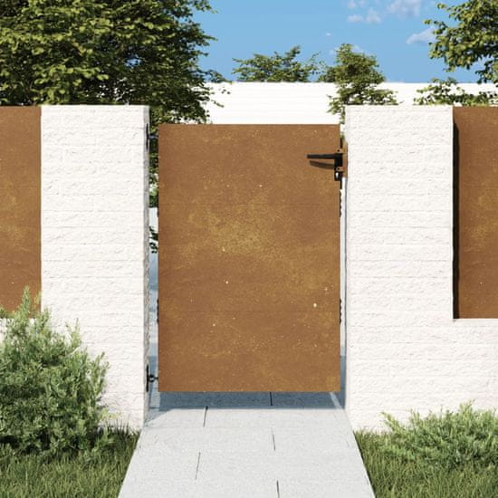 Vidaxl VidaXL Zahradní brána, 85x125 cm, Corten Steel