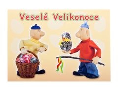 eoshop Blahopřání PAM VESELÉ VELIKONOCE otevírací, A5