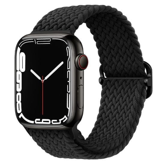 BStrap Elastic Nylon řemínek na Apple Watch 38/40/41mm, black