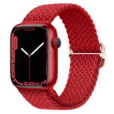 BStrap Elastic Nylon řemínek na Apple Watch 38/40/41mm, red