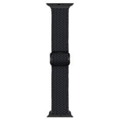 BStrap Elastic Nylon řemínek na Apple Watch 38/40/41mm, black