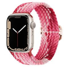 BStrap Elastic Nylon řemínek na Apple Watch 38/40/41mm, strawberry