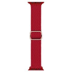 BStrap Elastic Nylon řemínek na Apple Watch 38/40/41mm, red