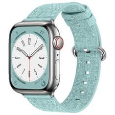 BStrap Denim řemínek na Apple Watch 42/44/45mm, light green