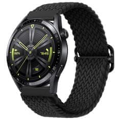 BStrap Elastic Nylon řemínek na Samsung Gear S3, black