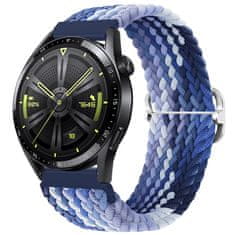 BStrap Elastic Nylon řemínek na Xiaomi Watch S1 Active, blueberry