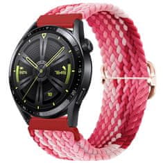 BStrap Elastic Nylon řemínek na Huawei Watch GT3 42mm, strawberry