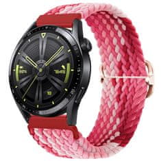 BStrap Elastic Nylon řemínek na Xiaomi Amazfit GTR 2 / GTR 47mm, strawberry