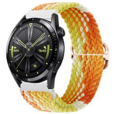 BStrap Elastic Nylon řemínek na Garmin Venu 2 Plus, fragrant orange