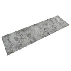 Greatstore Kuchyňský koberec omyvatelný Beton 45 x 150 cm samet