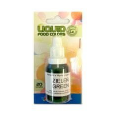 Food Colours Airbrush barva tekutá Food Colours Green (20 ml) Zelená