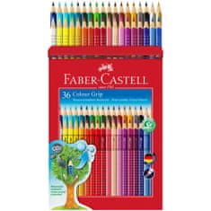 Faber-Castell Pastelky akvarelové Colour Grip 36 barevné set