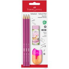 Faber-Castell Grafitová tužka 1111 školní set, BL mix barev