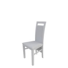 Veneti Židle do kuchyně MOVILE 47 - bílá / bílá ekokůže