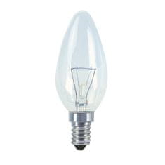 Veneti Klasická svíčková žárovka E14, 60W, 640lm, teplá bílá