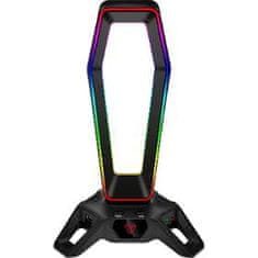 Yenkee YHB 3000 RGB Herni hub a stojan