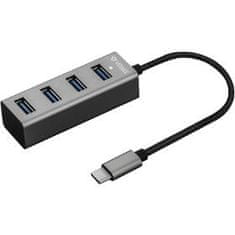 Yenkee YHB C430 USB C Hub 4x USB 3.0