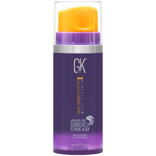 GK Hair Leave-in kondicionér v bezoplachovém krému, Neutralizuje oranžové a žluté odstíny vlasů, 100ml