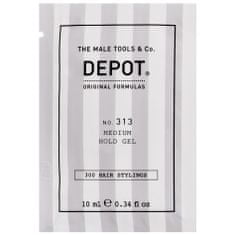 DEPOT No. 313 Medium Hold gel na vlasy, pečuje a chrání, je bohatý na vitamíny, 10ml