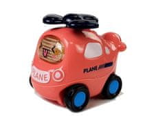 Lean-toys Stavebnice Autek Pro Děti S Nátahem 7 Dílků