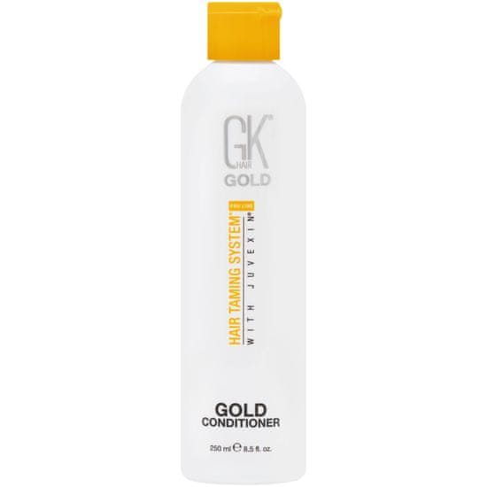 GK Hair Gold hydratační kondicionér na vlasy, obnovuje přirozenou hedvábnou hebkost vlasů, 250ml