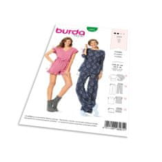 Burda Střih Burda 6261 - Pyžamo, domácí oblečení