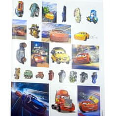 Disney Velká kniha omalovánek se samolepkami Disney - Cars 3