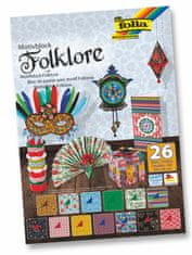 FOLIA Motivblok 24 x 34 cm Folklór, 26 archů