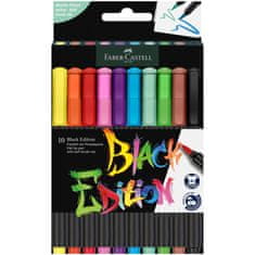 Faber-Castell Popisovače Black Edition set 10 barevné