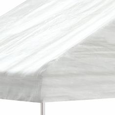 Vidaxl Altán se střechou bílý 4,46 x 4,08 x 3,22 m polyethylen