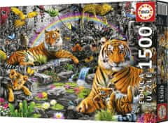 Educa Puzzle Skvělá džungle 1500 dílků
