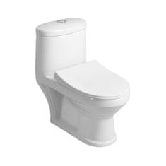 AQUALINE PETIT WC kombi dětské, zadní/spodní odpad, bílá PT520 - Aqualine